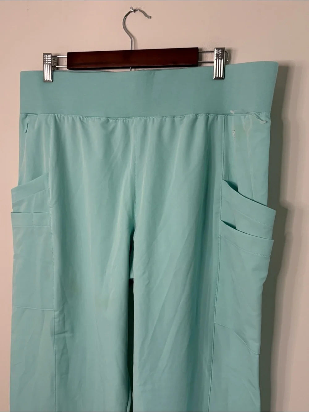 Resurge Buttersoft Women’s XL medical scrub pants pockets straight leg nurse
